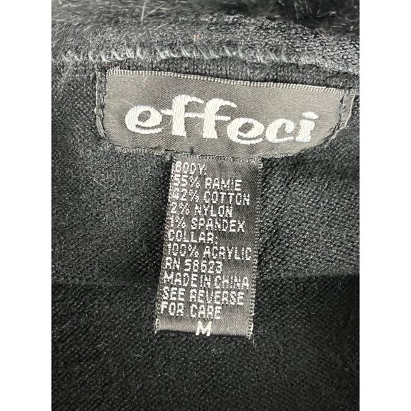 Effeci Faux Fur Lined Sweater, Women’s Size Medium - Picture 6 of 7